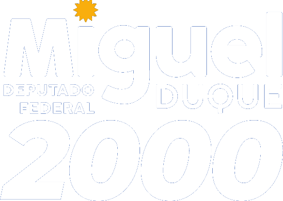 Miguel Duque, candidato a deputado federal, número 2000